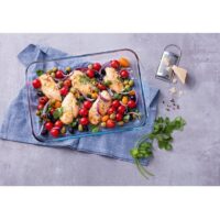 تابه پیرکس مستطیل سایز 35*23 کد 234 لومینارک