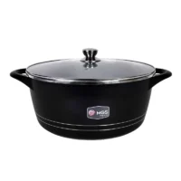 قابلمه سایز 40 گرانیت ایتالیا مشکی B ام جی اس