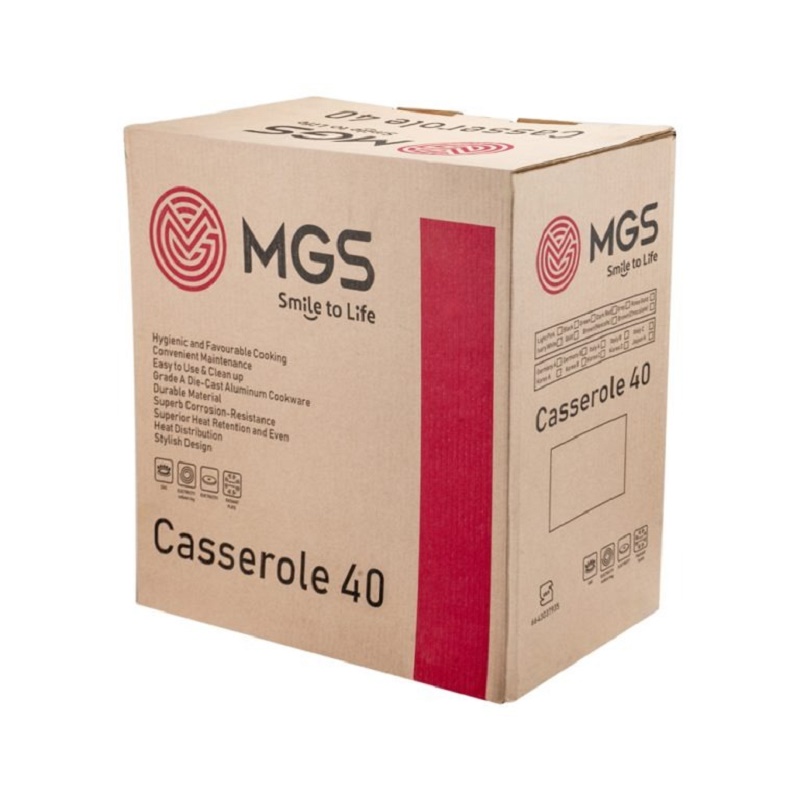 قابلمه سایز 40 گرانیت طرح ایتالیا B مشکی ام جی اس - Image 5