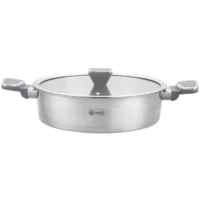 تابه سایز 28 استیل دو دسته مدل PS5131 ام جی اس